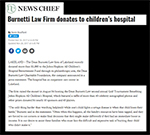 Dean Burnetti Law Donates Over $5,000 to Children's Hospital